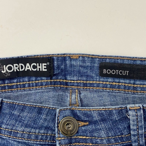 Jordache Cut Off Denim Shorts Size 10 - Picture 3 of 8